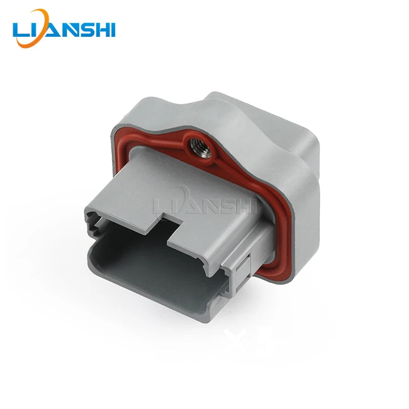 AT04-12PA-PM05 Amphenol 12-hole waterproof wiring harness connector flange fixed mounting sheath with terminal