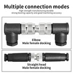 M8 Sensor Connector Panel Back Mount Waterproof Flange Socket Threaded Coupling Male&Female 3Pin 4Pin 5Pin A Type