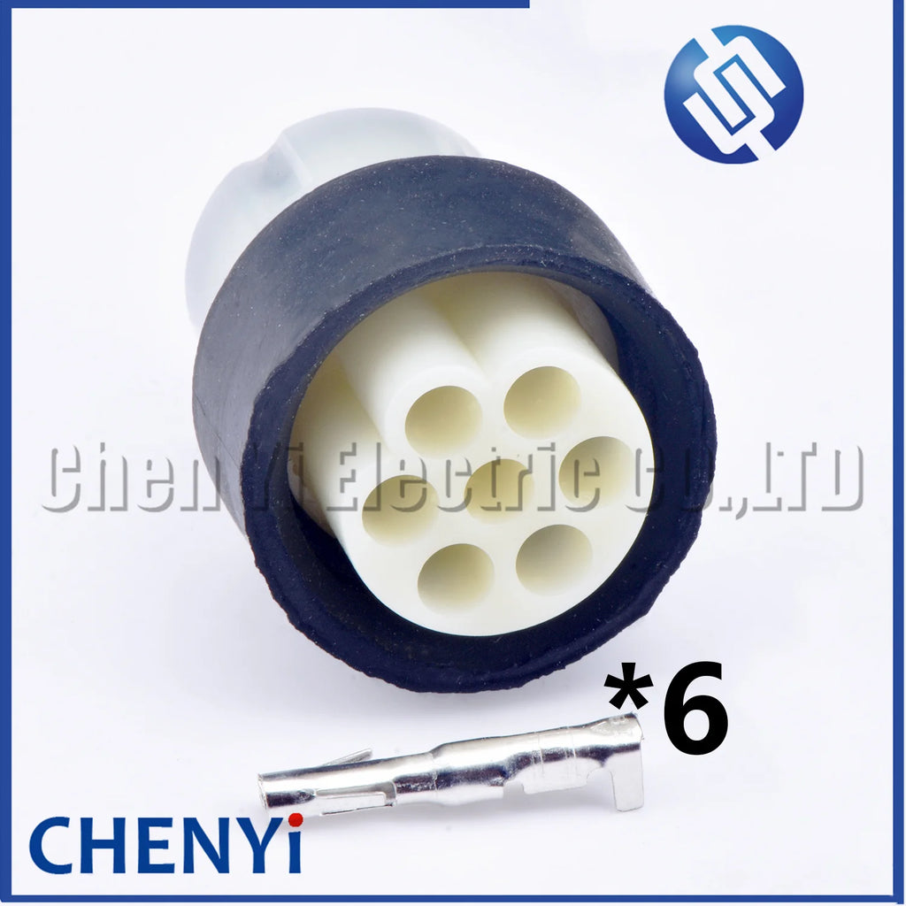 6 Pin male or female Car motorcycle connector Engine Wiring Harness Plug 688-8258A-50-00 with Pin For Yamaha
