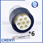6 Pin male or female Car motorcycle connector Engine Wiring Harness Plug 688-8258A-50-00 with Pin For Yamaha