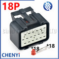 18 Pin female Automotive waterproof connector 344106-1 344107-1 For Hyundai excavator computer board harness plug