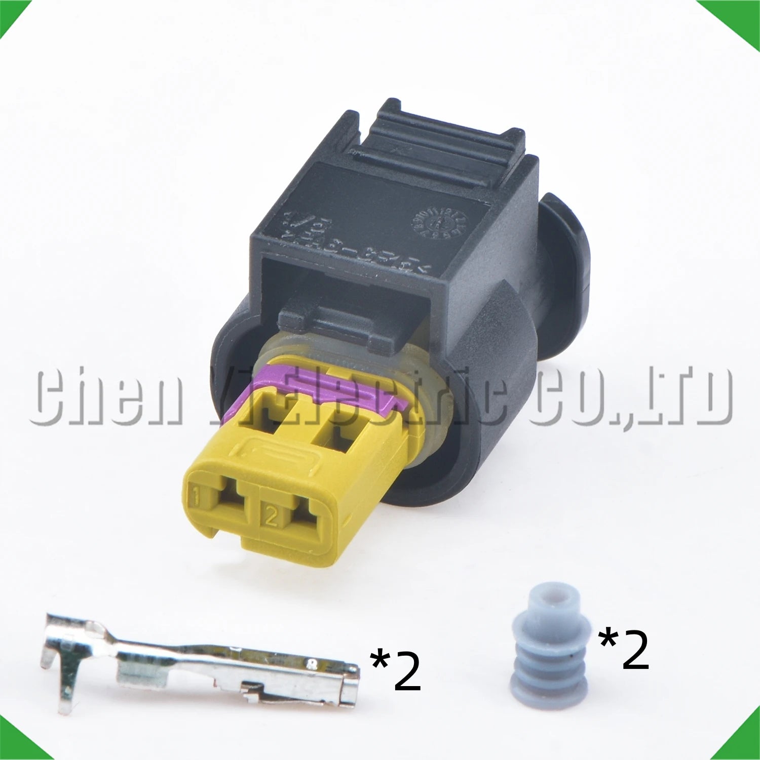2-Pin Connector waterproof connector Injector solenoid valve camshaft 4H0973702 Vw