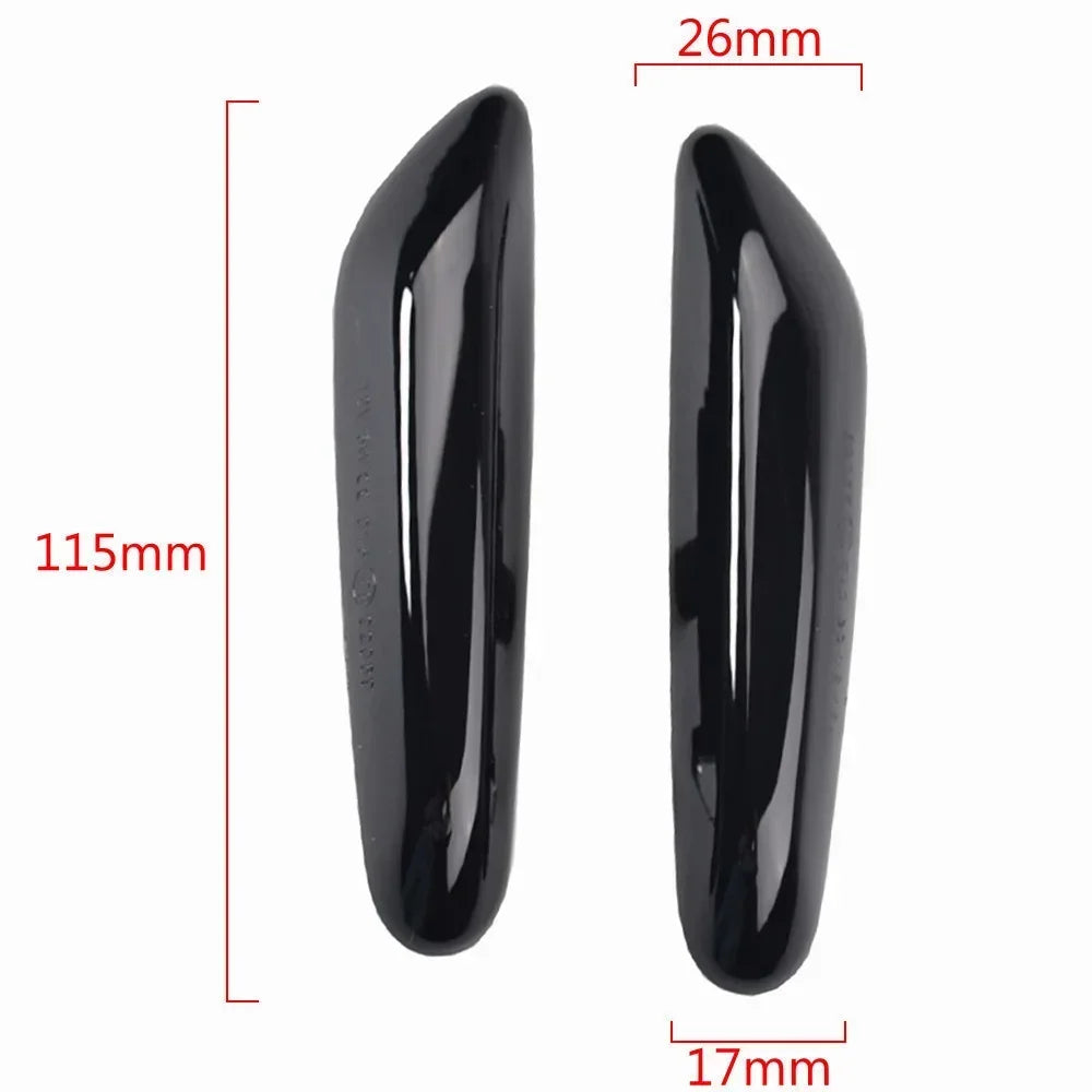 1 Pair Car Dynamic Turn Signal Light LED Side Marker Lamp For BMW E46 E90 E87 X3 E83 X1 E84 X5 E53 E91 E92 E60 E61 E81 E82 E88