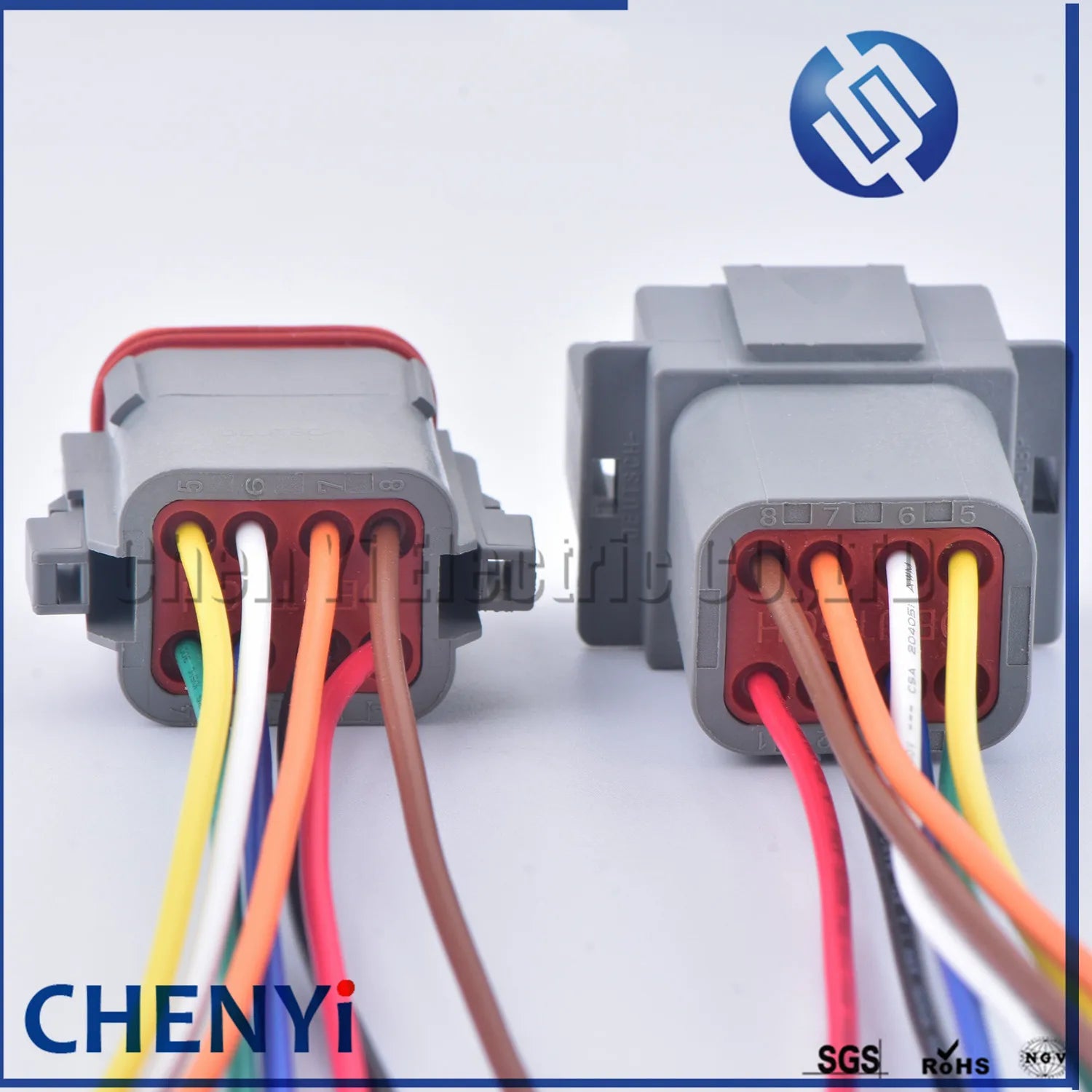DT 2 3 4 6 8 12 Pin Automotive Sealed Electric Plug male female Waterproof Connector Wire Harness DT06-2S DT04-2P For Deutsch