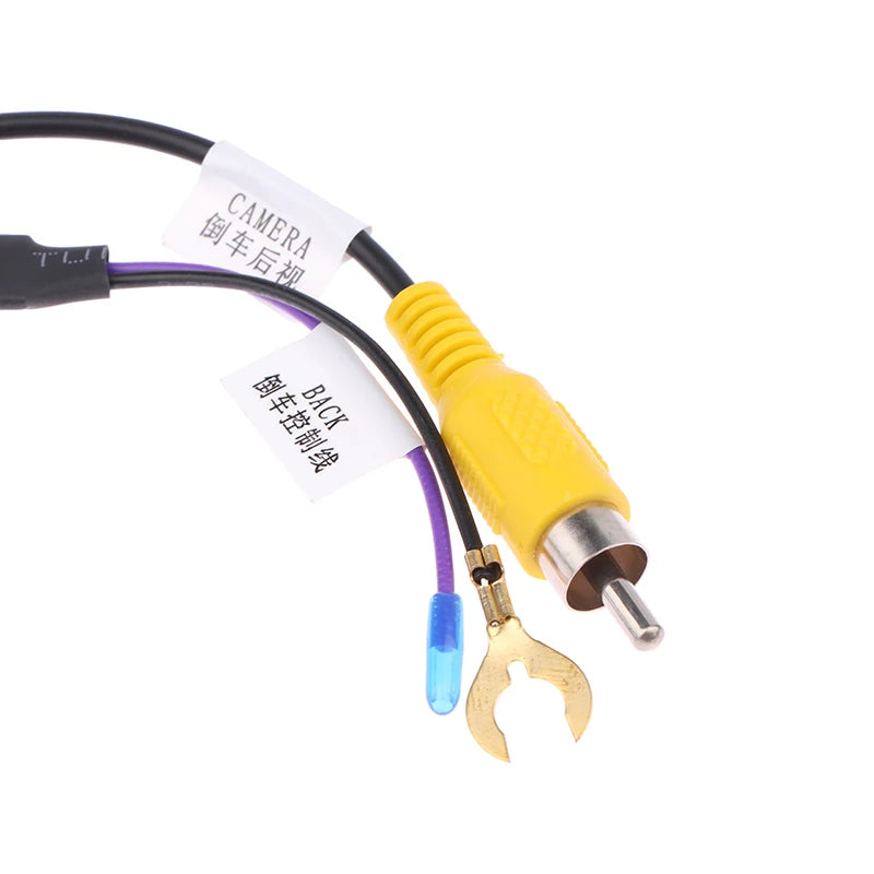 1PC Digh Quality DIY Accessories 24Pin Auto Camera Video Output Car Reverse Camera Output Video Adapter Cable