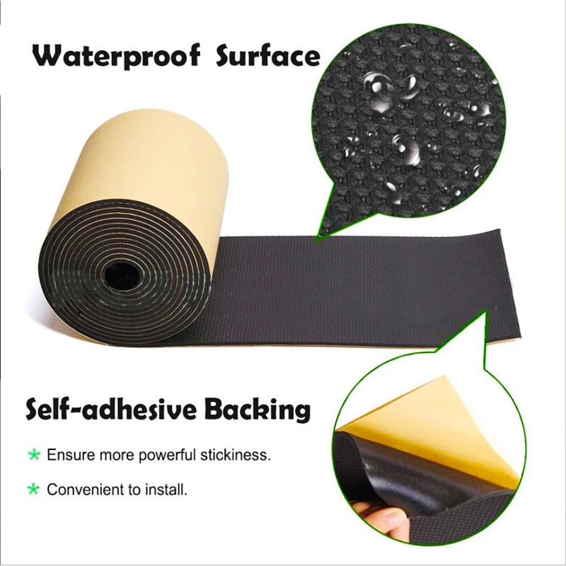 100x20cm Car Door Garage Rubber Wall Guard Bumper Safety Parking Garage Door Protector Crash Wall Mat Car Protective Device