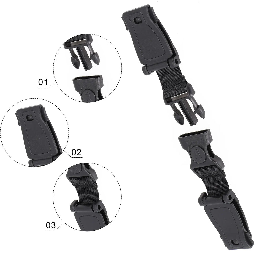 Car Baby  Strap Pants  Fixing Clip  Buckle Safety Seats Strap Belt Child Harness Chest Clip Safe Buckle Webbing Seat Accessories