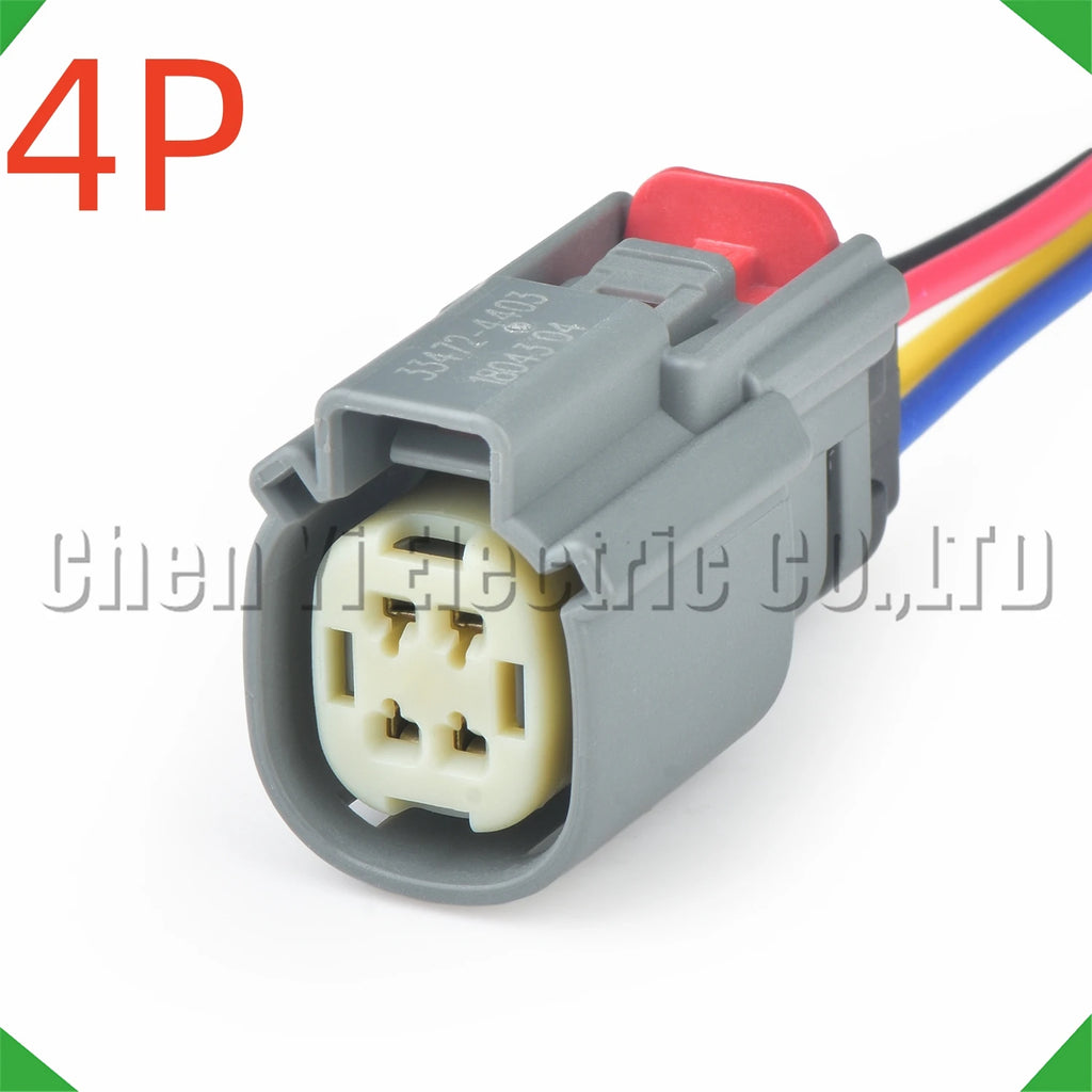 4 Pin Automotive Connectors Oxygen Sensor Wire harness Plug 33472-4403 33472-4404 For F...