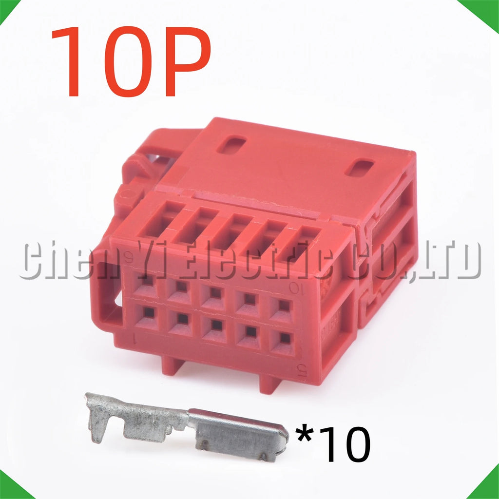 10 Pin Automotive Connectors light rotating switch sunshade seat adjustment Wire harnes...