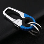 Carabiner Durable Snap Hook Key Ring Car Fashion Metal Keychain for Men with Waist Hanging Buckle for Business Gift Accessory