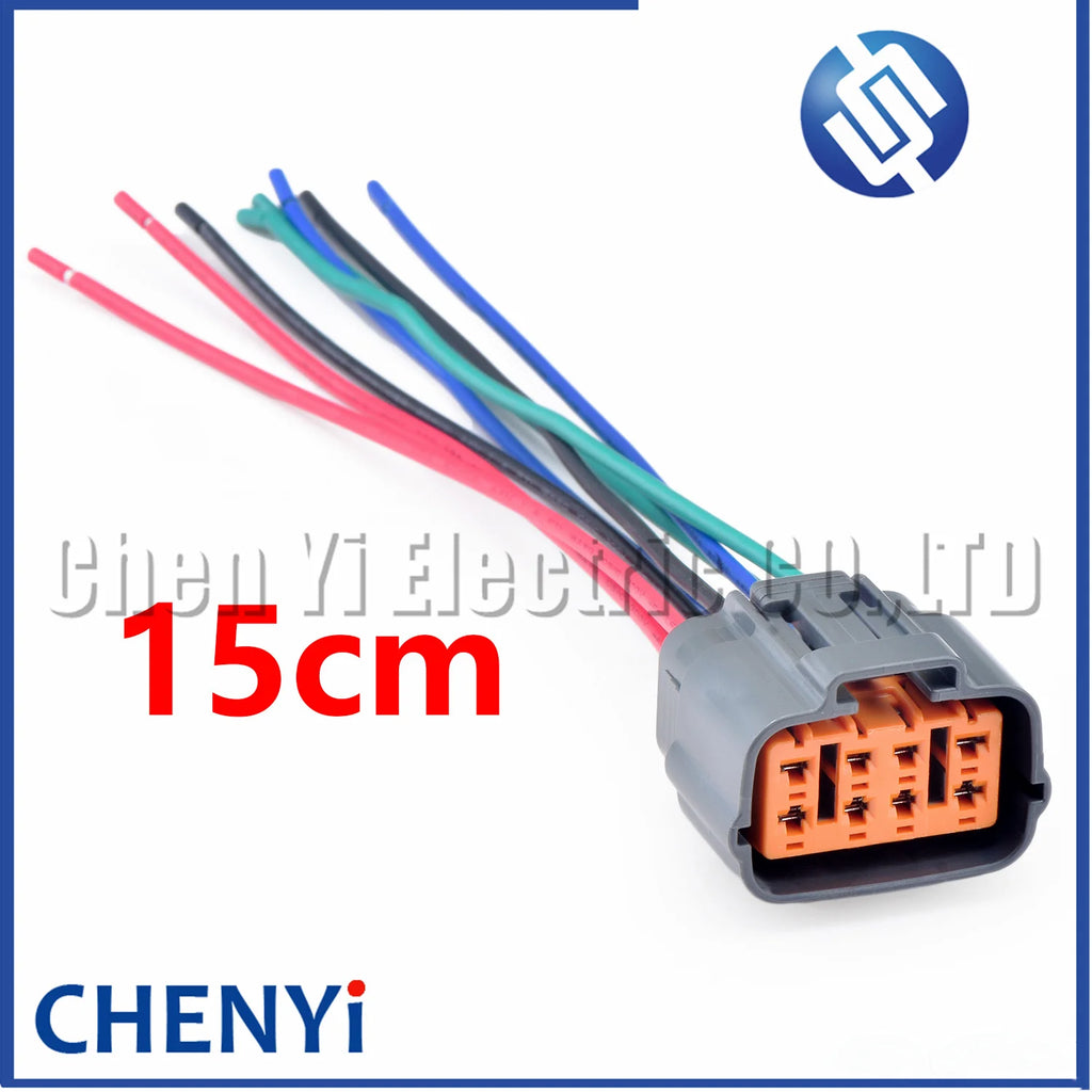 8 Pin Auto Electric Waterproof Plug Wiring Cable Harness Connector 6195-0054 6195-0051 For Mazda Nissan Toyota