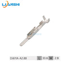 100pcs automotive connectors 12048254 Copper terminal insert pin Copper tinned 2.8 series DJ611B-A2.8B