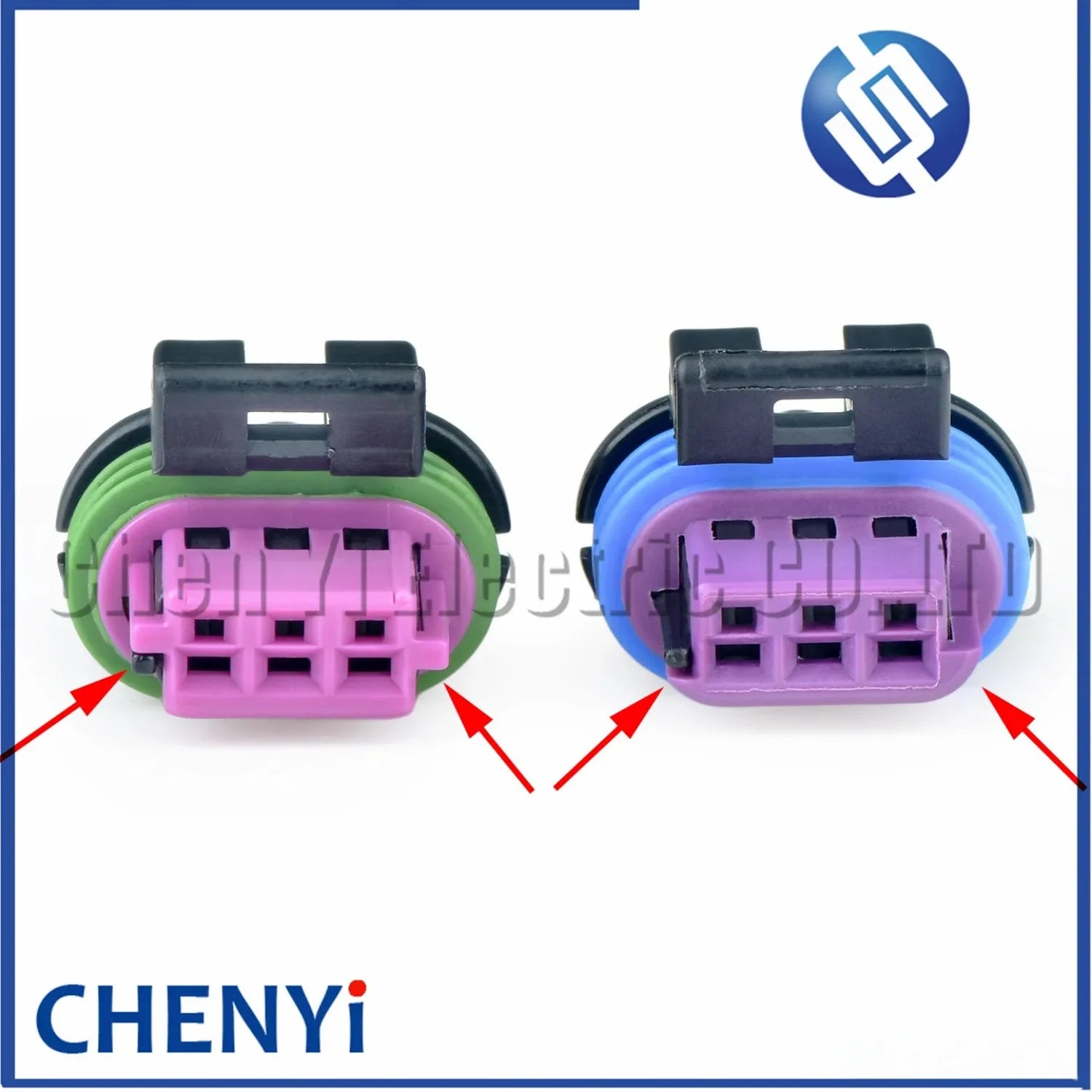 3 Pin Automotive waterproof connector turn signal xenon lamp stabilizer harness plug 33152360 15491547 For Buick Chevrolet