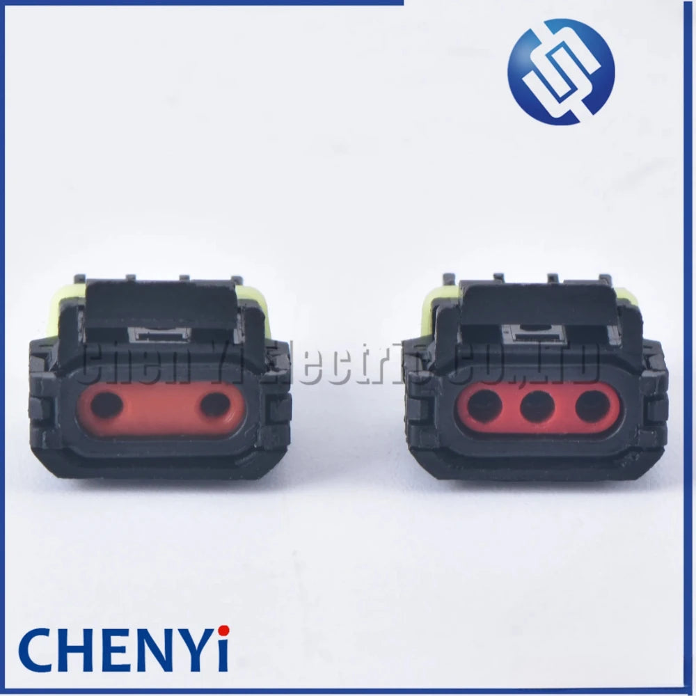 2 Sets 2/3 Pin Automotive Plastic Housing Wiring Waterproof Electrical Connector Car Mirror Turn Signal Plug 52117-0241