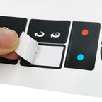 Car Air Condition Control Switch Button Repair Stickers For T5 For T6 Clima Stickers Decals For Repair Worn Button Knob Switch