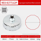 1PC Wrench Auto Tool End Cap Oil Filter Wrench Auto Hand Tools Remover Tool Socket Wrench Remover Car Accessories