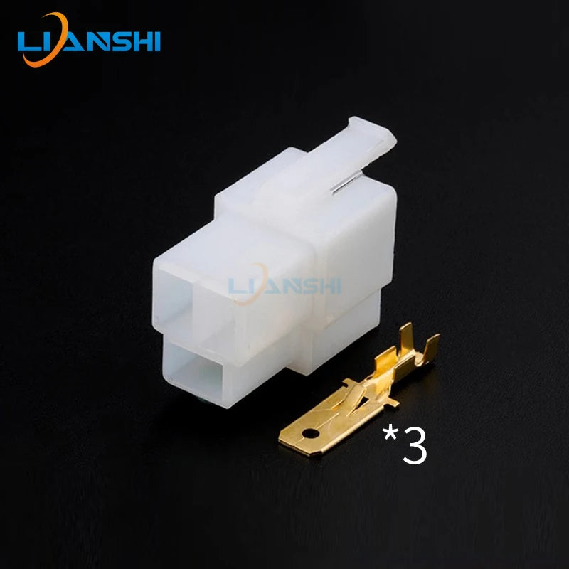 6120-2033 6110-4533 Suitable for automotive rectifier charger plug 3p harness connector with terminal