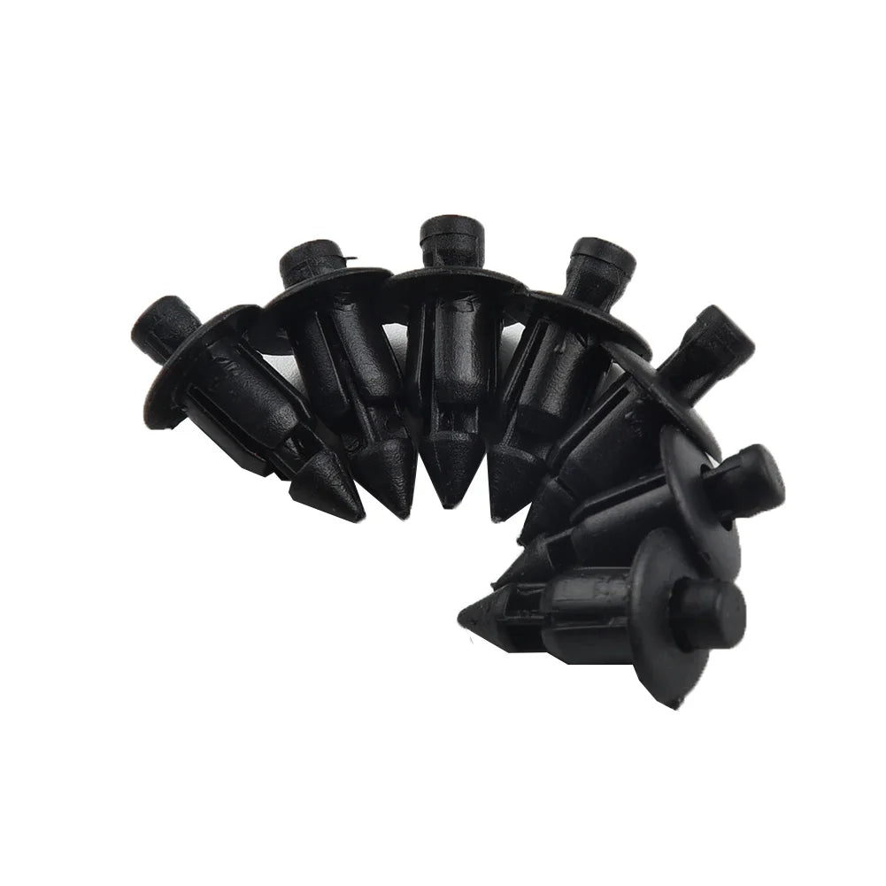 100Pcs 6mm Car Fender Panel Plastic Rivet Fasteners Push Pin Clips For Suzuki GSXR Car Fender Push Retainer Pin Rivet Clip