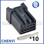 10 Pin Automotive connector Automotive one key start switch button Wire harness plug 6098-4982 116R1-002829 For Honda Fit XRV