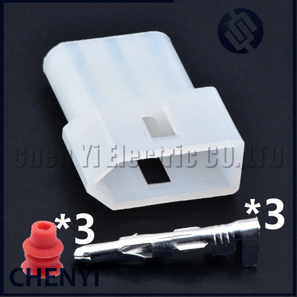 3 Pin female male Automotive connector Plug socket with Pins and seals 0309-1032 03091032 03-09-1032 For KTM motorcycle