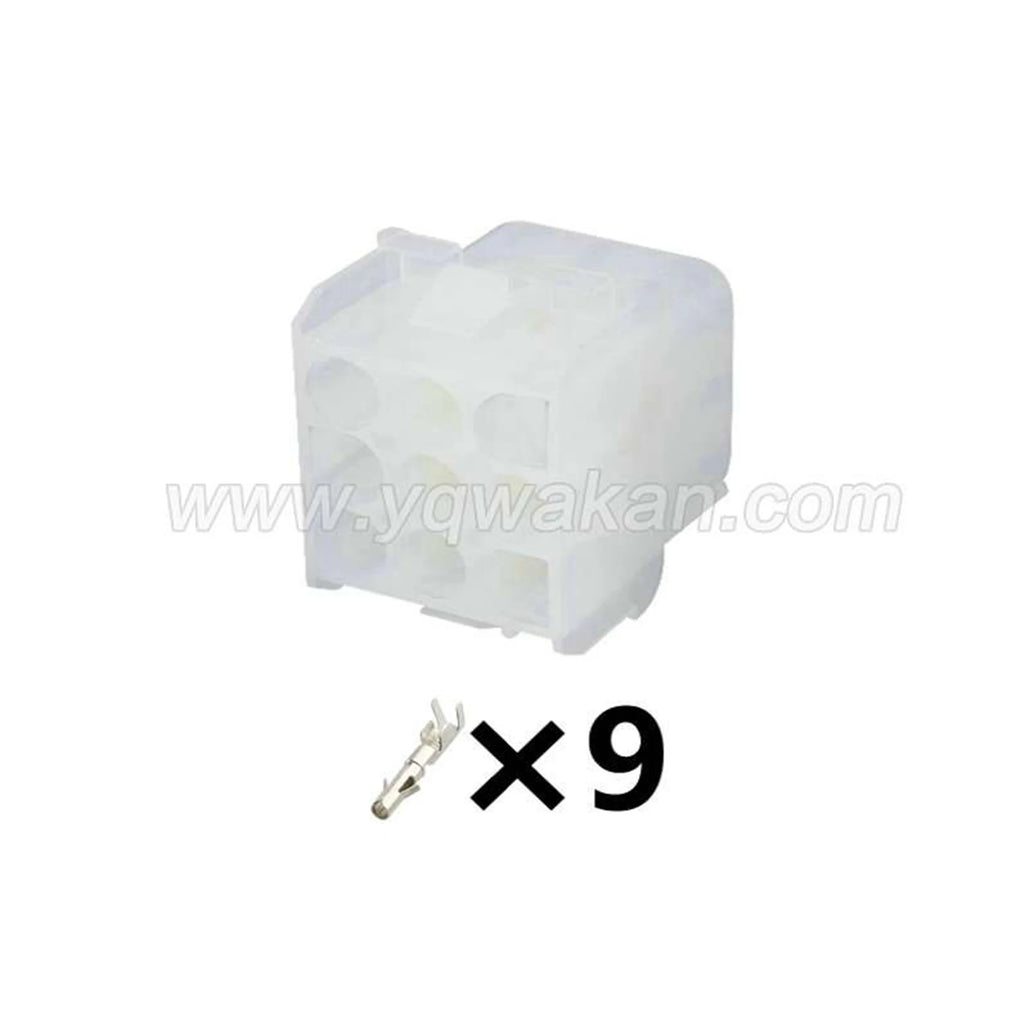 9 Pin Connector Unsealed 2.1mm Series Male Female Connector Wiring Harness Cable Plug for Elevator Auto Cars 1-480706-0 1-480707