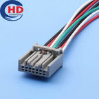 7 Pin Unsealed 0.7 Series Car Meter Control Wire Male Female Connector For Honda MX34007SF1 Auto Bluetooth Button Cable Socket