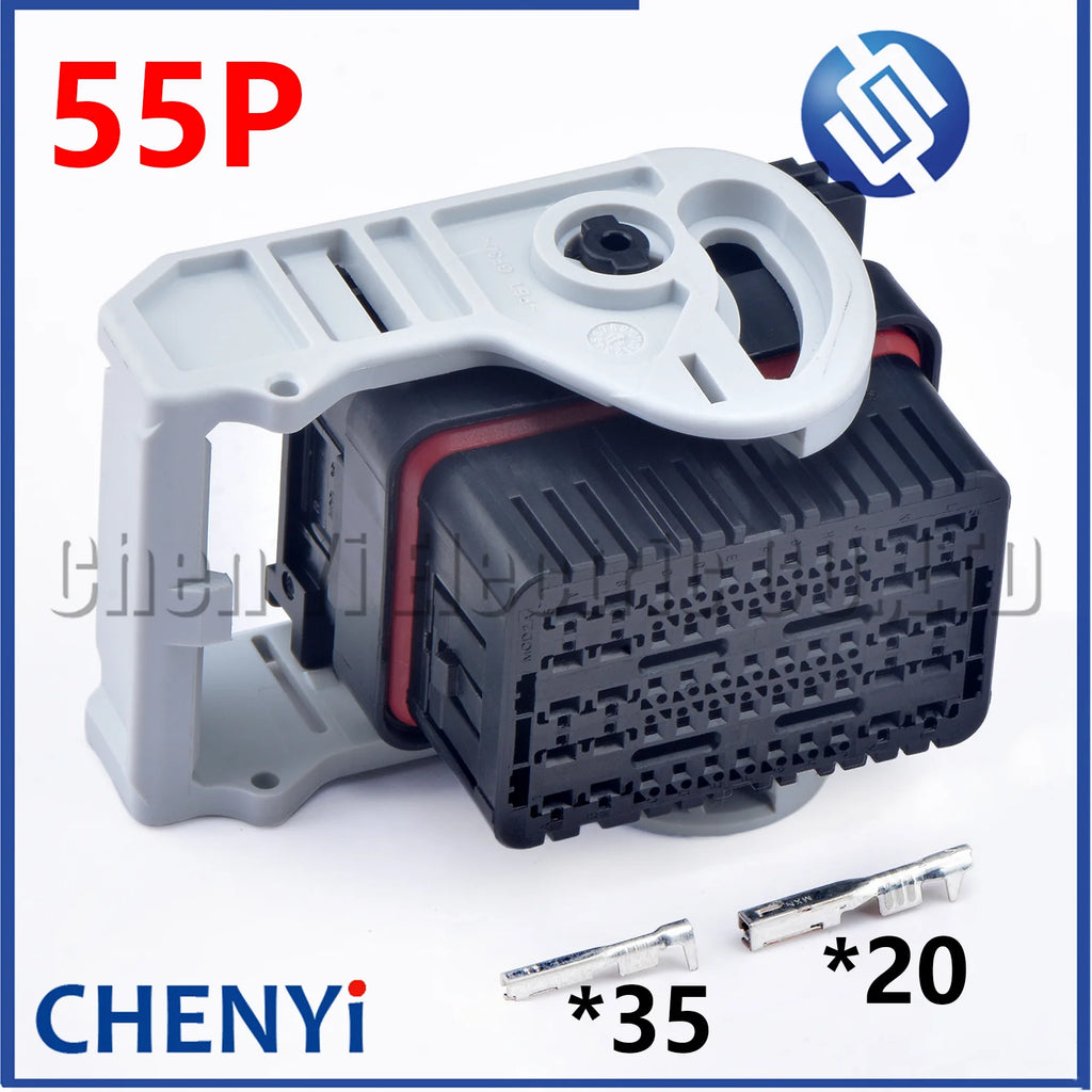 55 Pin Auto waterproof connector Engine controller Computer board ECU module plug 34885-5511 For Infiniti Nissan Patrol Y62