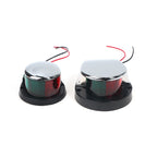 Red&Green Boat Lights 12V LED Bow Navigation Boat Light Red Green Sailing Signal Light for Marine For Boat Yacht Warning Light