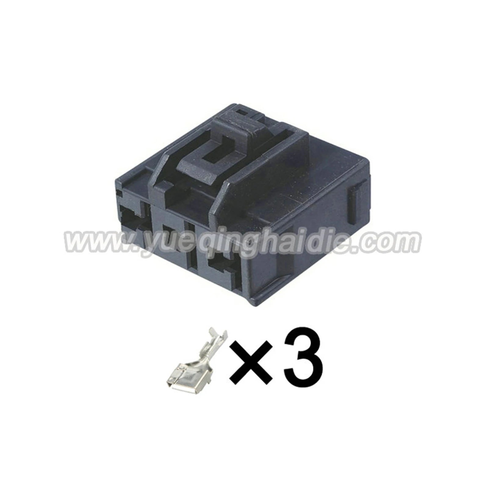 3-Pin Connectors Unsealed 7.8mm Male Female Connectors Automotive Electrical Wire Harness Cable Socket 7282-3030 7283-3030