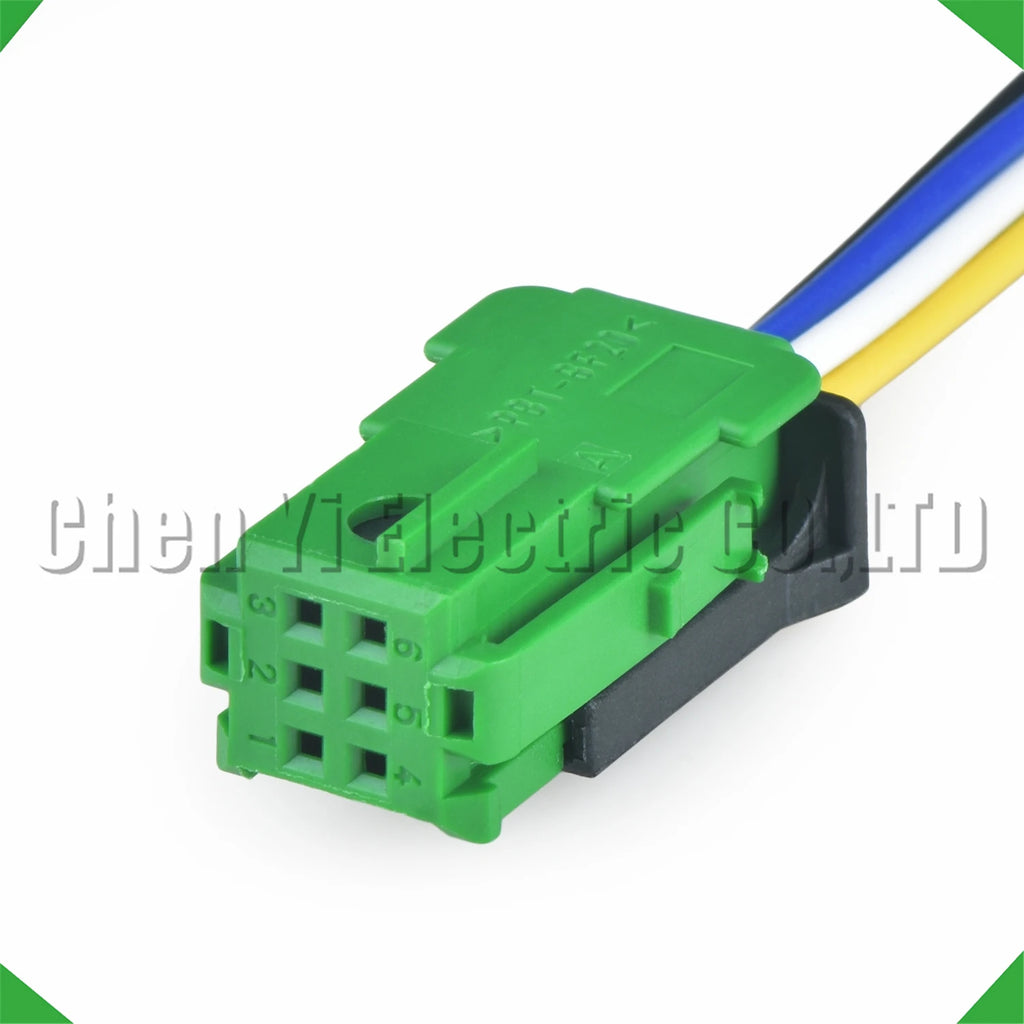 6-Pin Auto Connector Connector Rearview reverse mirror harness 953382-1 953382-2 953382