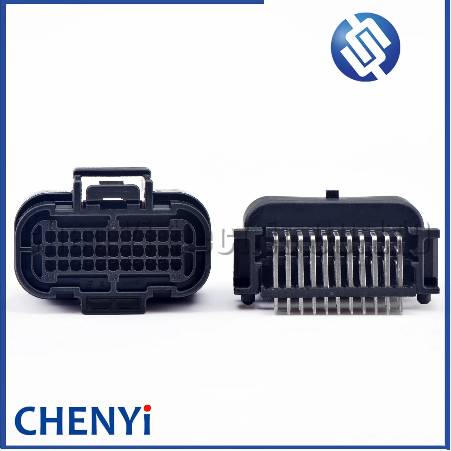 33 Pin car Motorcycle motorbike waterproof connector PCB Socket control system ecu plug 1554458-2 1554461-1 1554461-2 For Yamaha