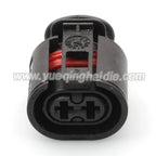 2Pin Connectors 3.5mm Male and Female Connector Automotive Wire Harness Cable Socket for AUDI 357973332 357973202 6N092799