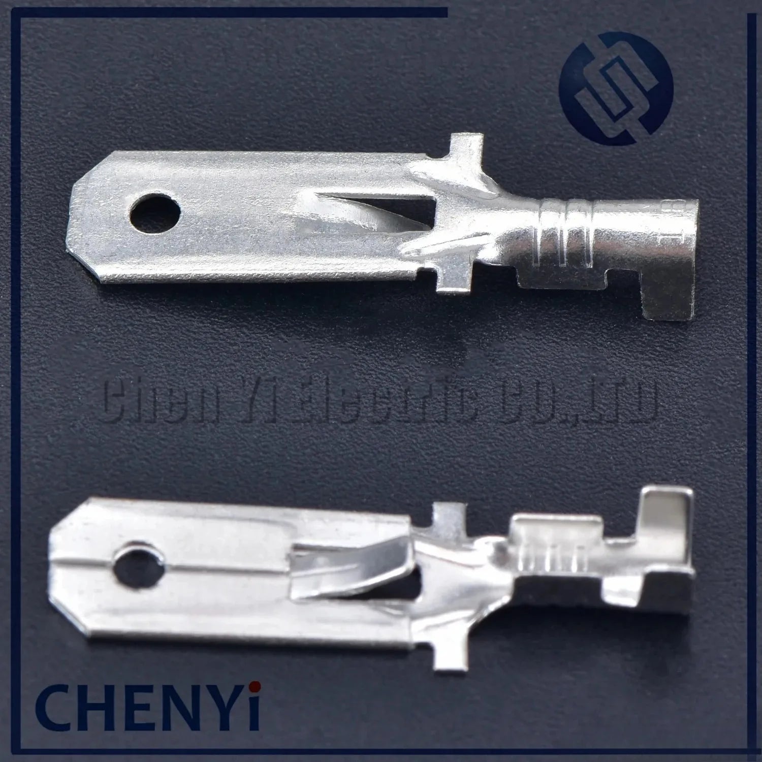 50 pcs 6.3mm Automotive Crimp Terminal Male Spade Connector Brass Pins Auto Splice Wire Terminals DJ611-6.3A G194