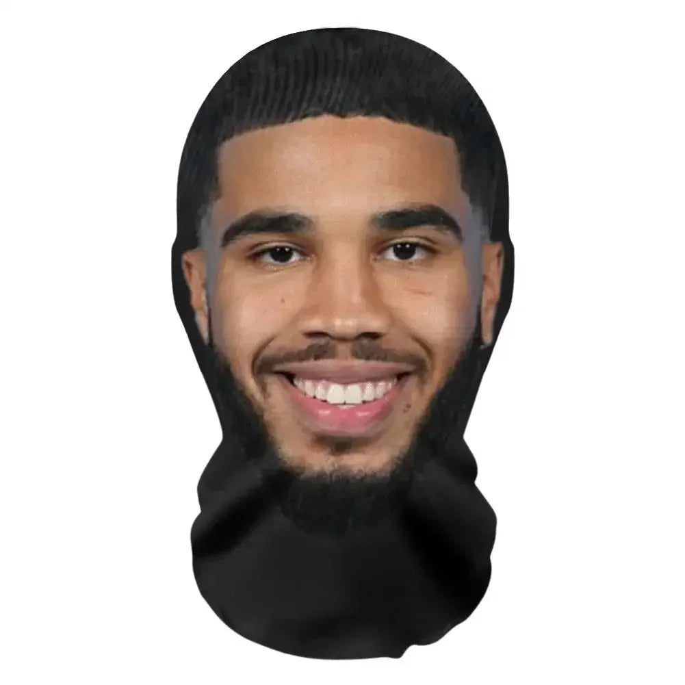 Creative 3D Face Show Spoof Trick Hood Full Face 3D Mask Party Mask Amagi