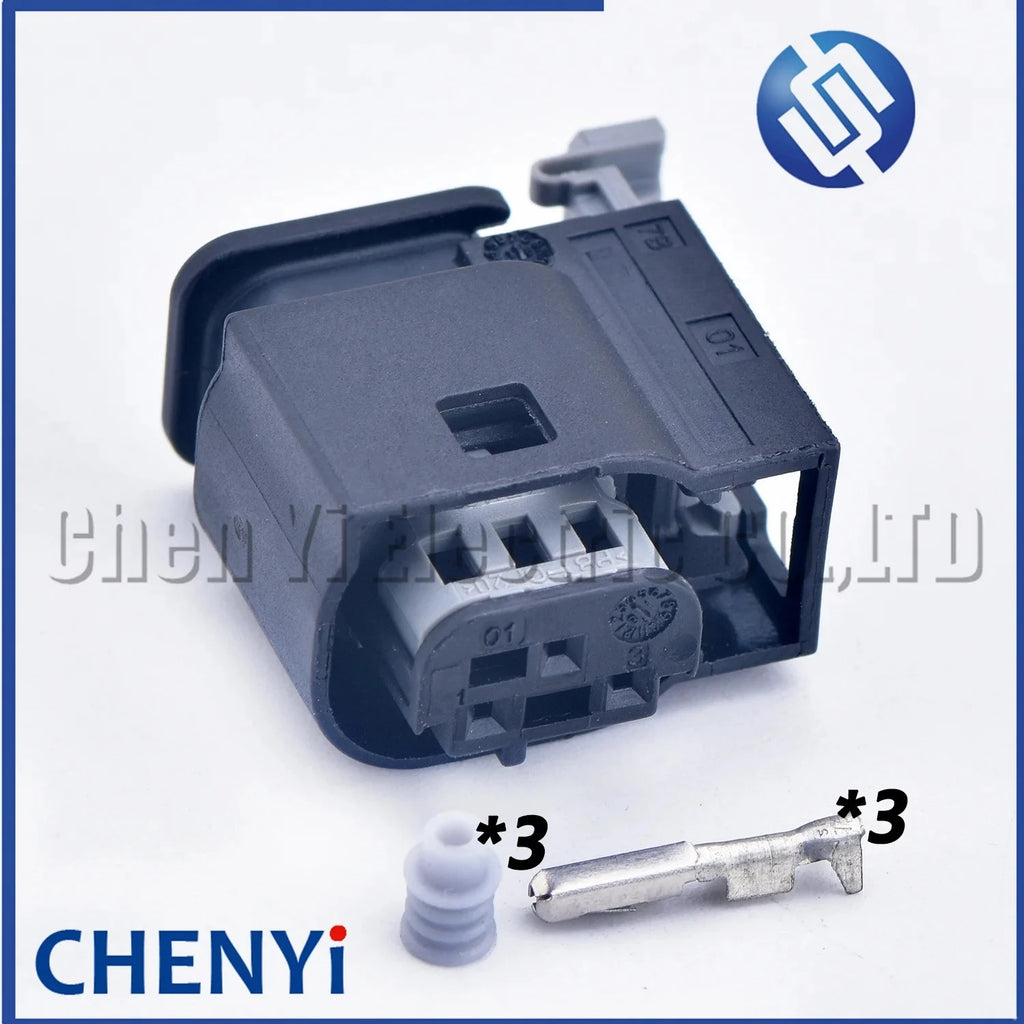 3 Pin Auto connector reverse radar Water temperature sensor Plug 13623745 0-1418474-3 2-1418468-1 A0065402381