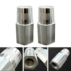 1 Pair Of For M12 Battery Conversion Adapter Aluminium Alloy  Positive Car Battery Terminals Converters Post Adapters