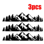 Car Exterior Stickers Forest Snow Mountain Styling Personalized Decals Car  Fashion Decoration Stickers Decorative Accessories