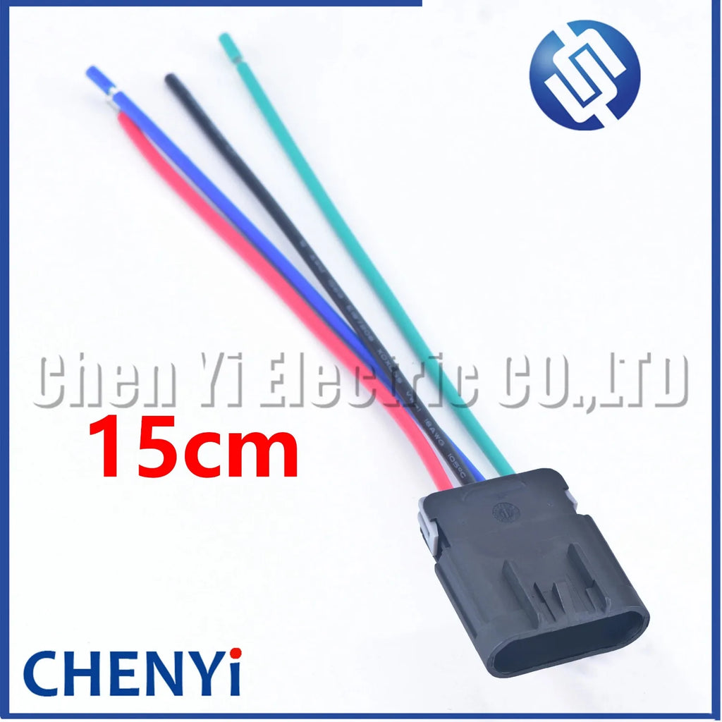 4 Pin male or female waterproof fuel electric pump auto connector 15326633 15326631 For Tahoe gas pump plug Buick GM