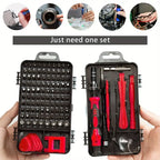 Car 115-in-1 Screwdriver Tool Set: Get Ready For Any Repair Job - IncludesTools For Cellphones, Laptops, Cameras & More Amagi