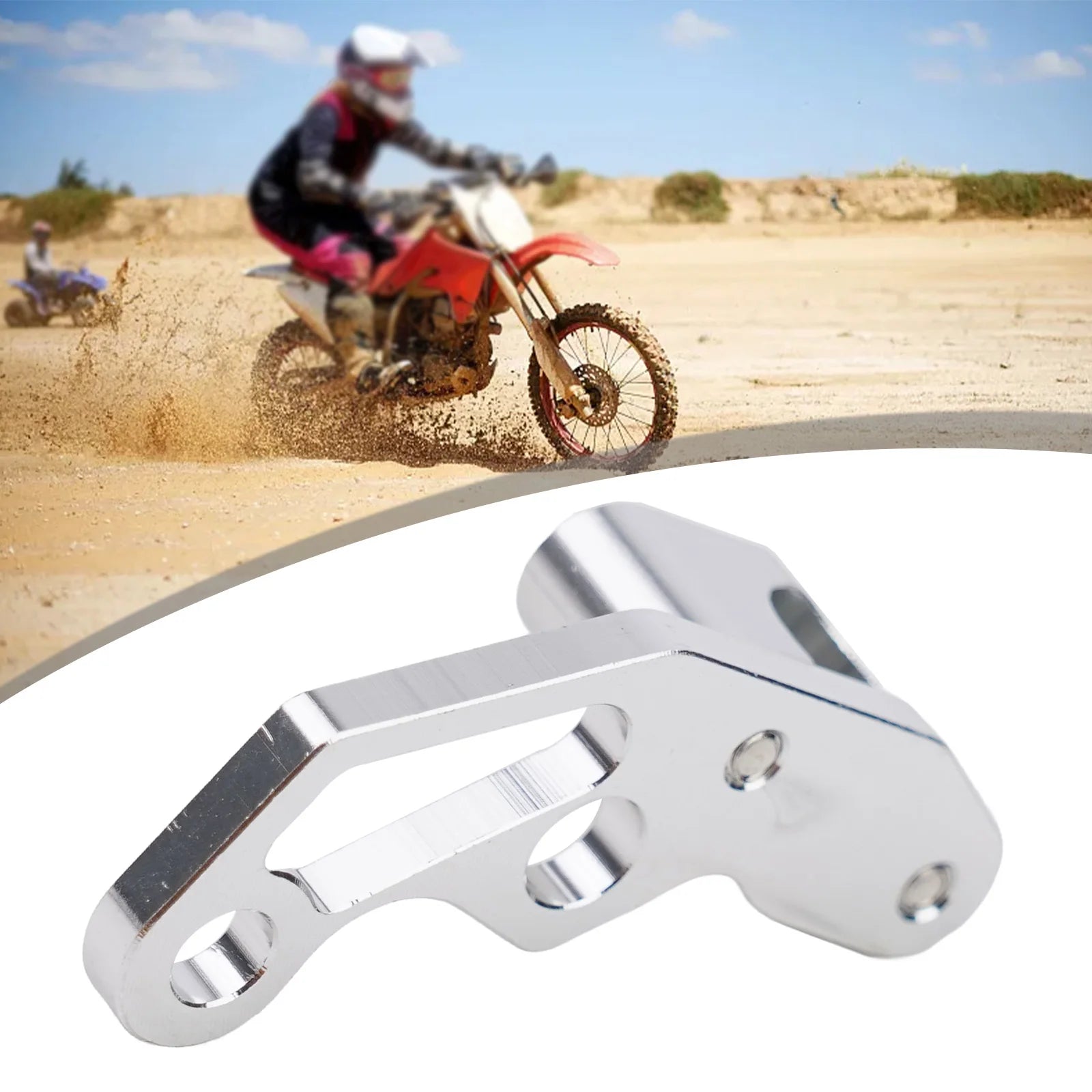 Motorcycle Bikes  Oil Hose Clamp  Modified Oil  Pipeline Brake Line Clamp Protector Aluminum Alloy Hose Clip Accessories