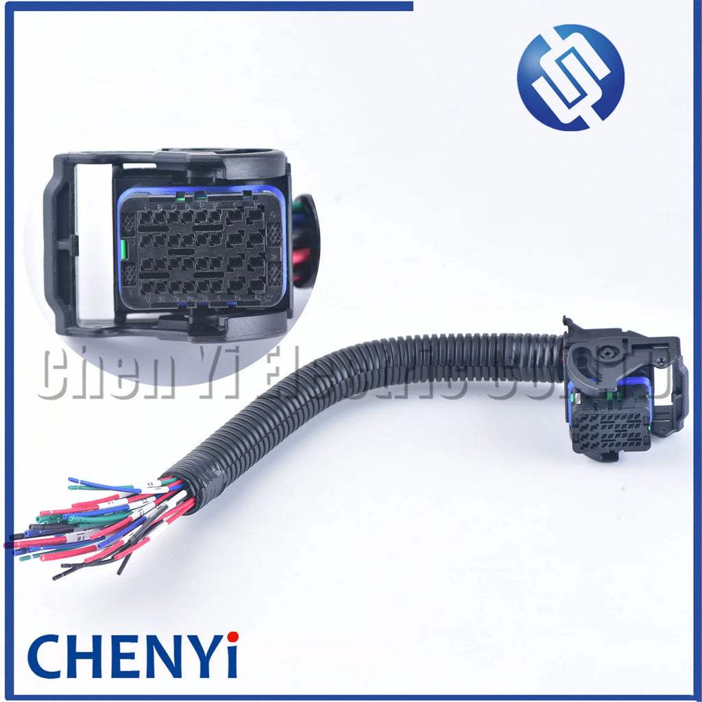 32 Pin engine ECU Computer Board Connector Cable Harness plug 643191211 643191216 643191218 64319-1211 64319-1216 64319-1218
