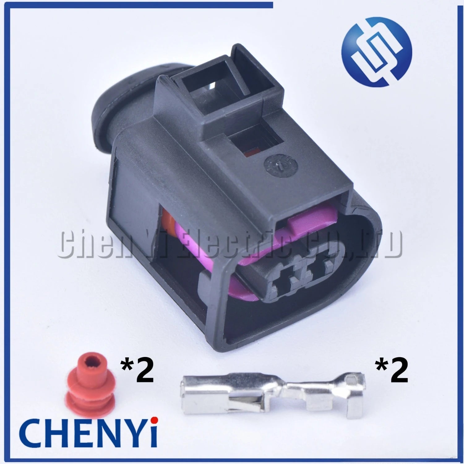 2 Pin male or female auto waterproof Connectors Wire harness Plug For Horn injector plug 4D0971992