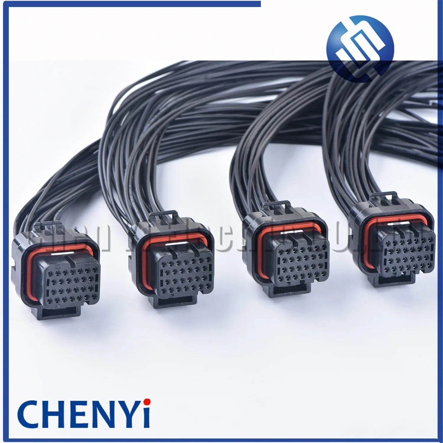 26 Pin Auto ECU Computer Connector Oil Gas Electrical Plug 3-1437290-7 3-1437290-8 1473416-1 1473416-2 With 30cm Wires