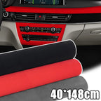 40x148cm Self Adhesive Car Interior Soft Velvet Fabric Velour Felt Sticker Vinyl Film DIY Handmade Car Decoration