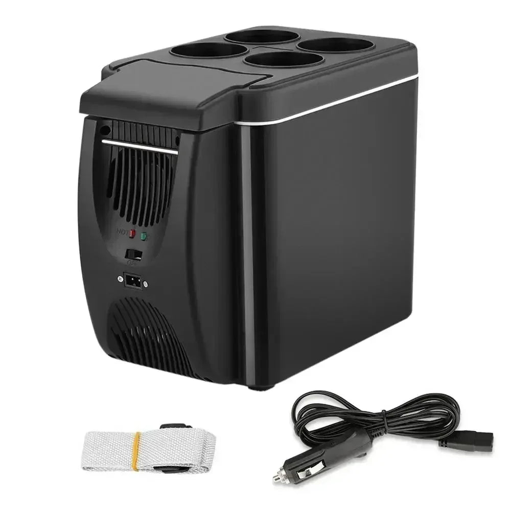 6L Portable Compact Mini Fridge 12V Car Refrigerator Freezer for Camping Traveling Electric Cool Box Summer Outdoor Fridge Amagi
