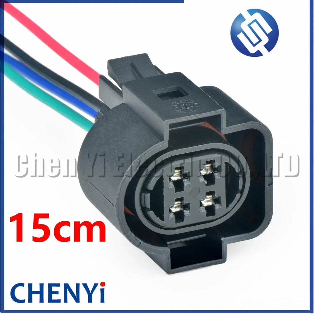 4 Pin female Automotive waterproof connector Car Light Lamp Wire harness Plug 1H0973734 1H0 973 734