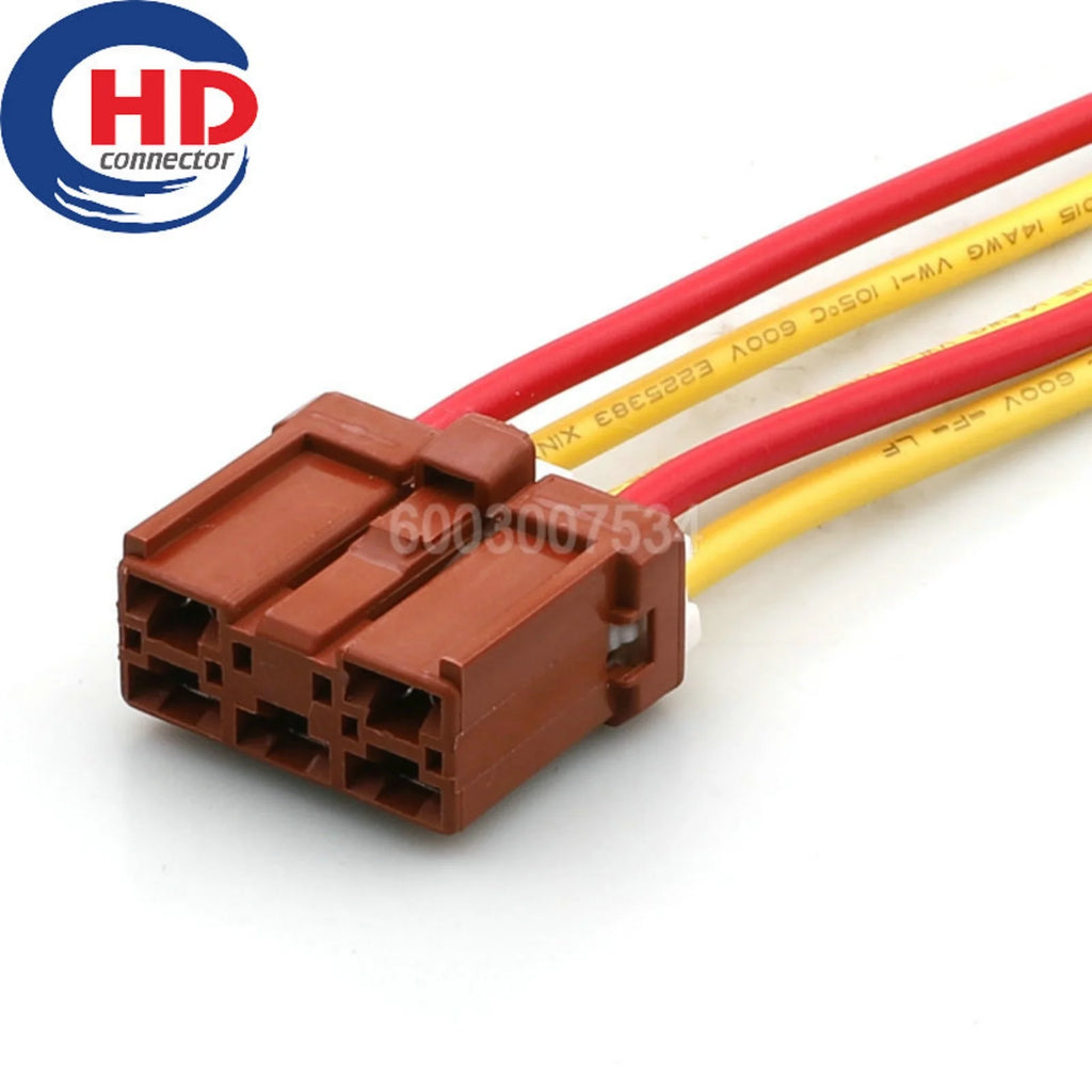 5 Pin Unsealed 6098-0218 6098-0216 Female Automotive Connector Plug Wire Connector Socket For Chevrolet