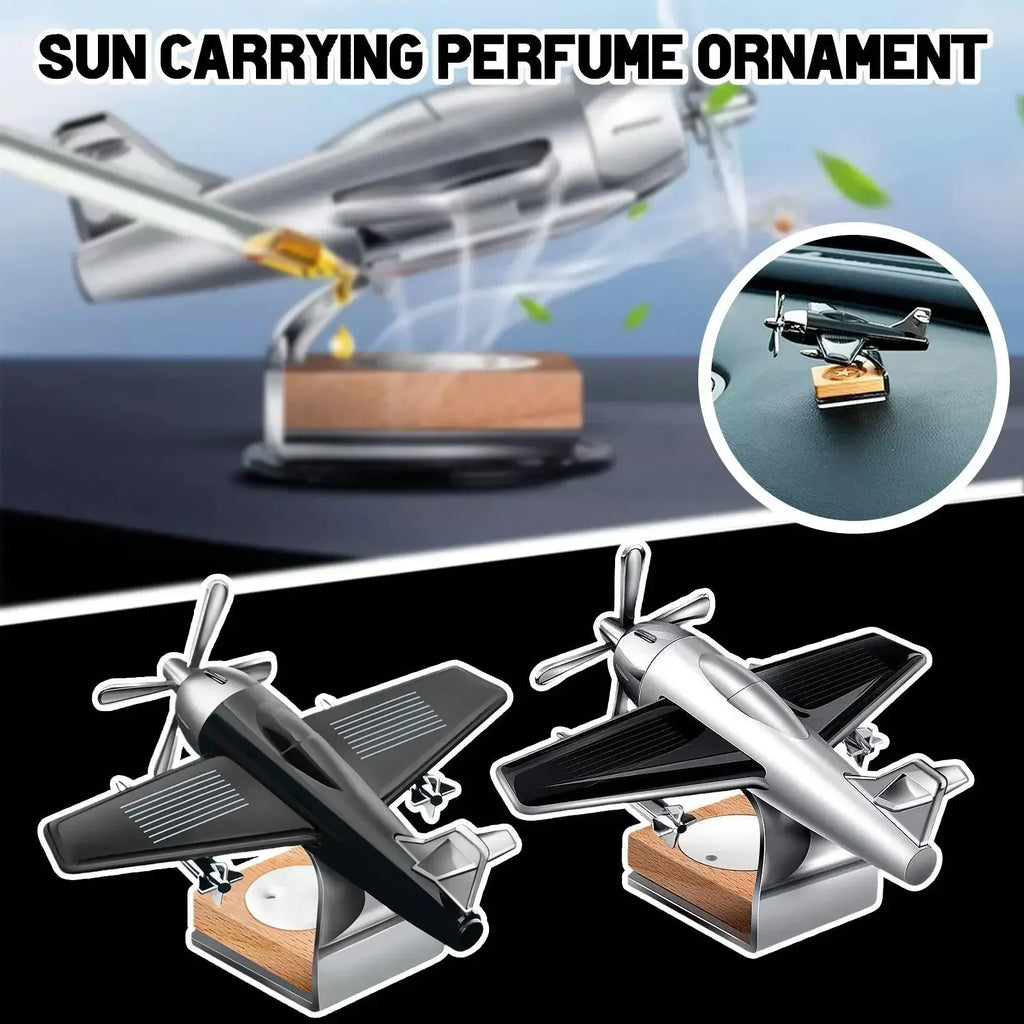 Solar Powered Aircraft with a Unique Scent Solar Aircraft Decorative Optical Concentrator Car Plane Amagi