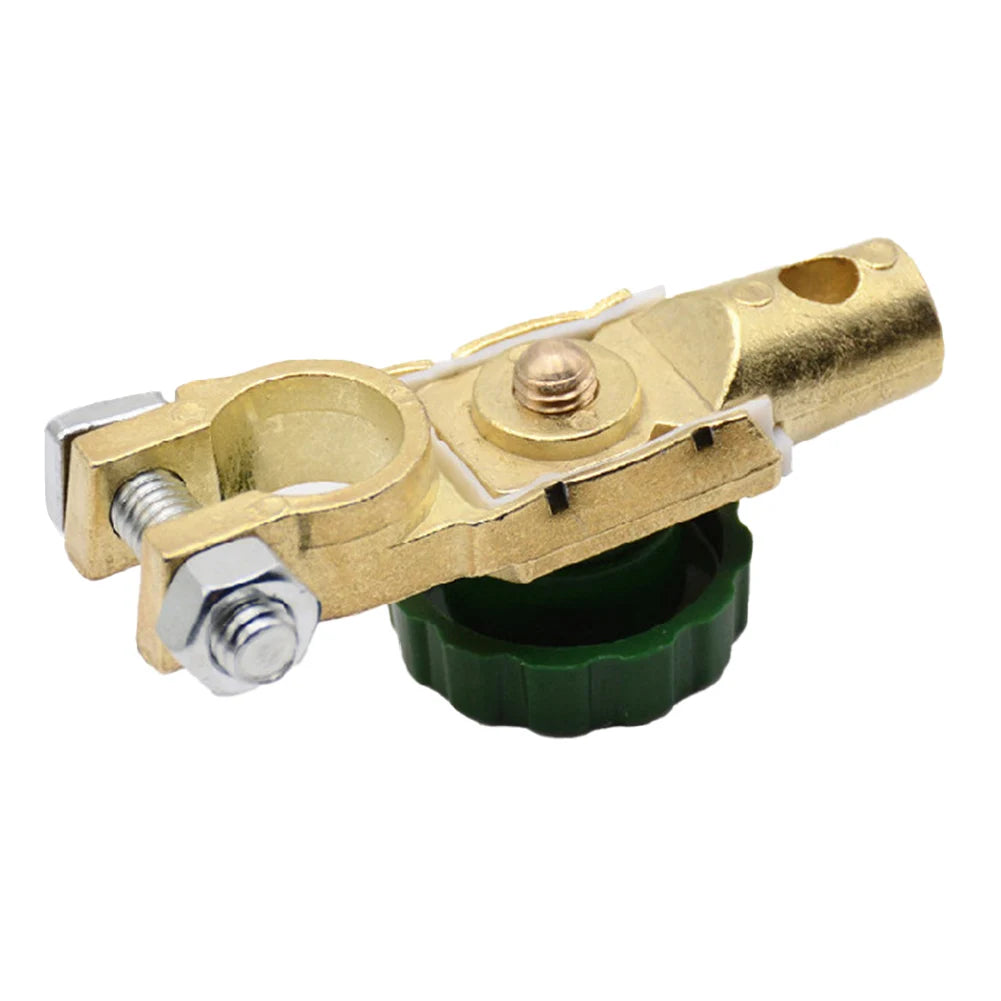 Auto Battery Terminals Quick Disconnect Isolator Cut Off Switch Auto Cables Connectors Wire Fits Standard Negative Terminal
