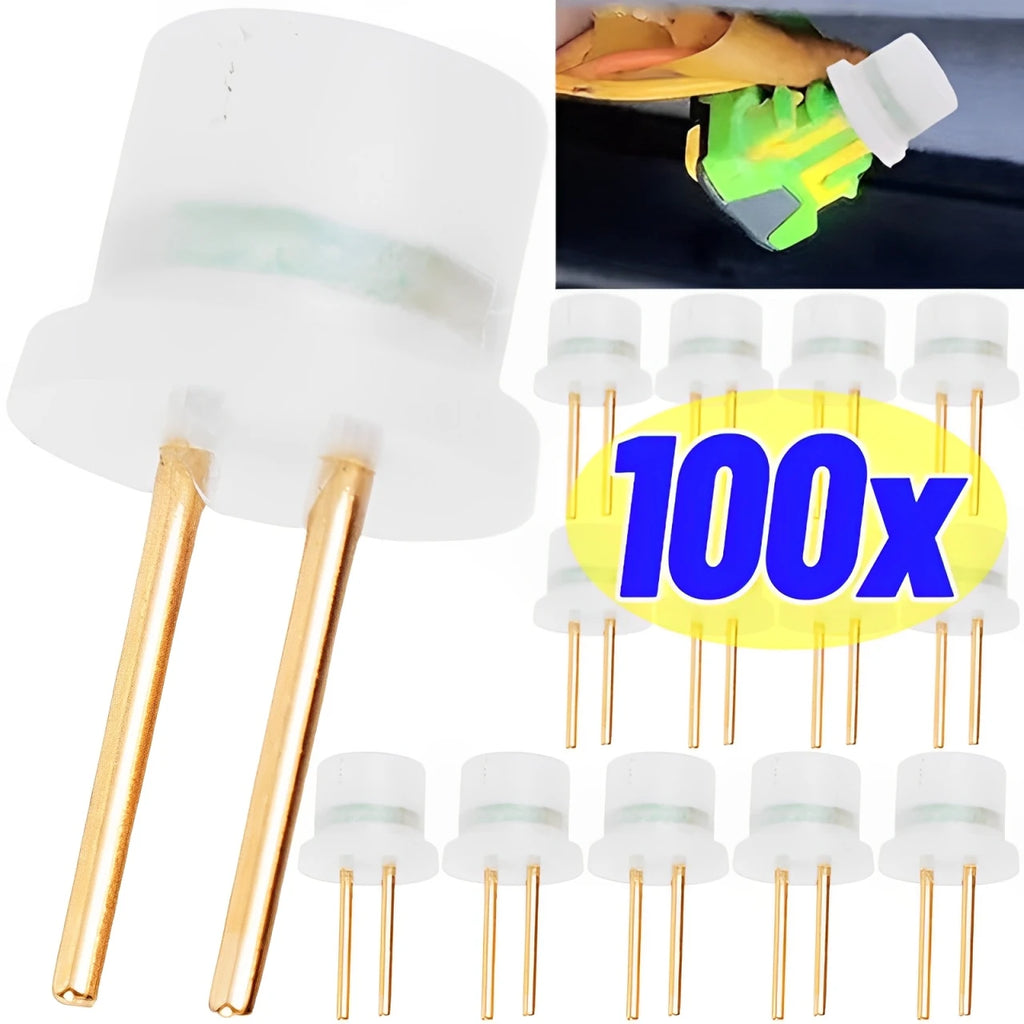 Car Shielding Resistor Airbag Decoder Anti Rust Copper Needle Air Bag Repair Test Resistor Shielding Fault Light/Turn Off Light